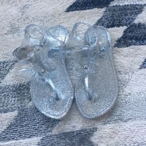 Gap Girls Size 12 sandals w/ Butterfly Accent